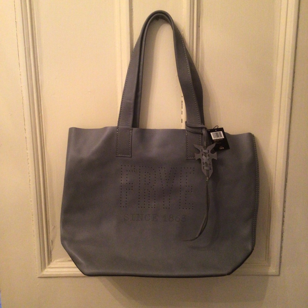 NWT FRYE CARSON LOGO PERFORATED TOTE